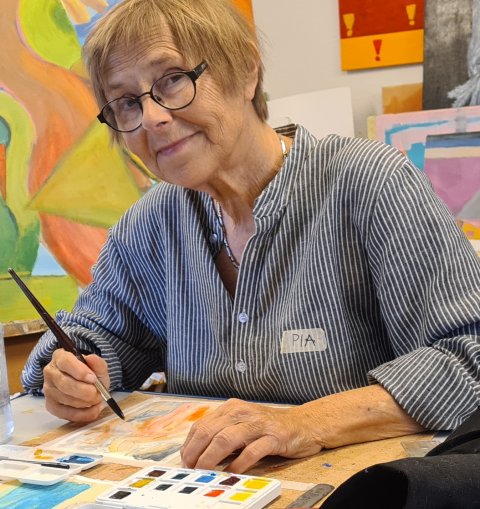 Kunstneren Pia Hauge